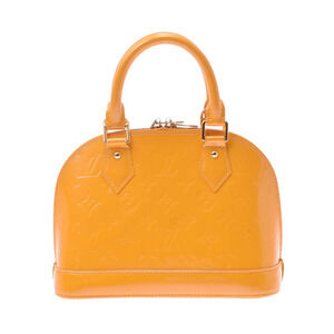 Louis Vuitton Vernis Alma BB Bag Jaune Passion Handbag